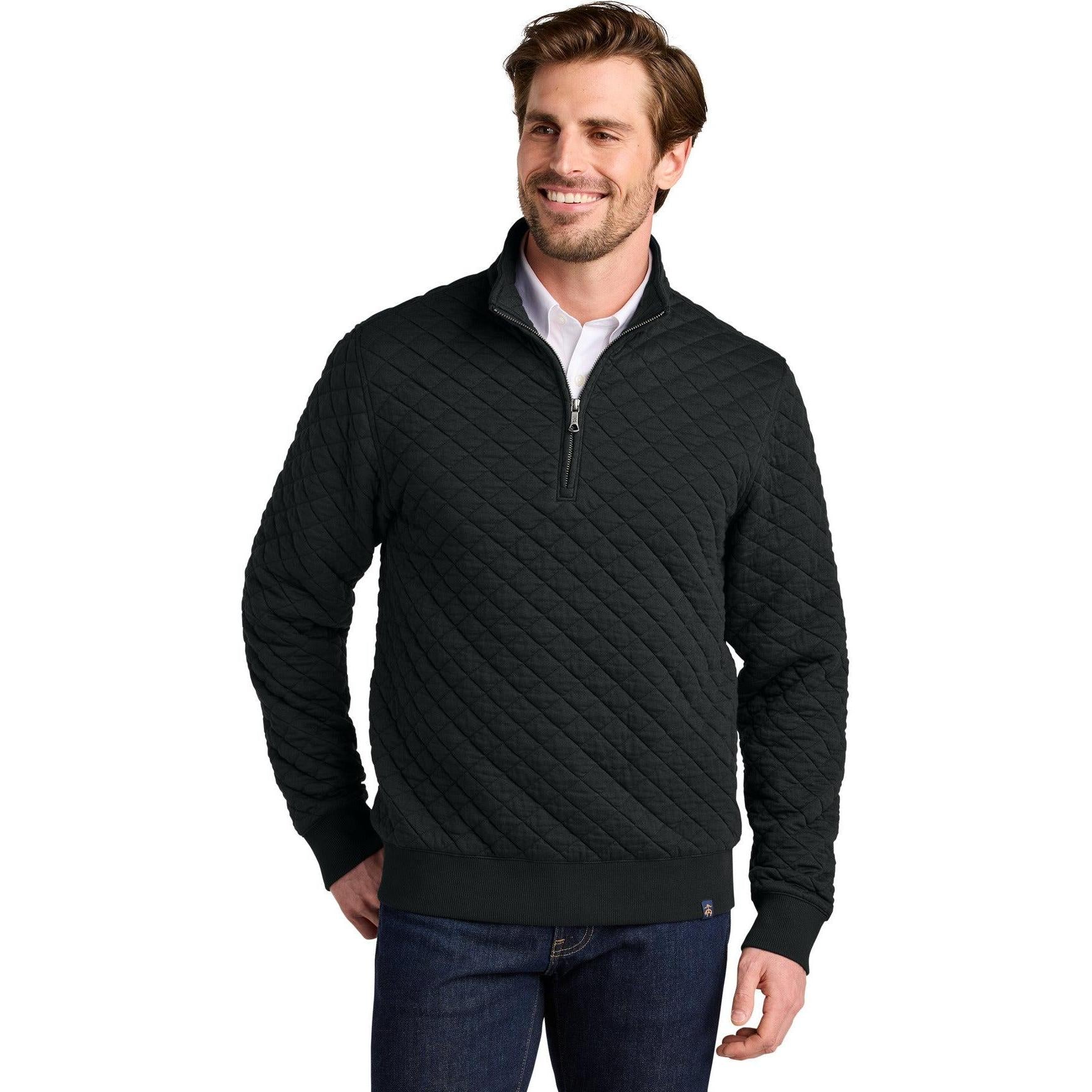 Brooks Brothers Diamond Quilt 1/4-Zip