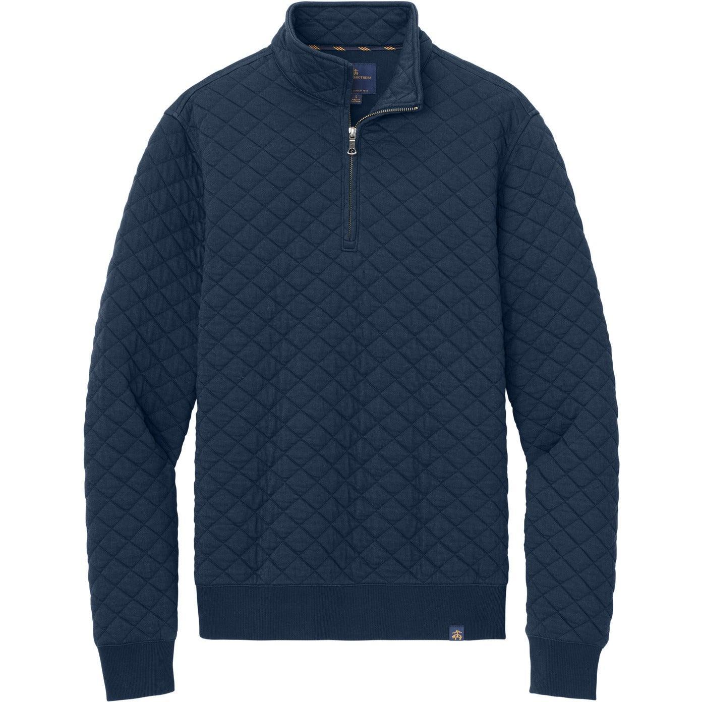 Brooks Brothers Diamond Quilt 1/4-Zip With Your Logo | Thread Logic