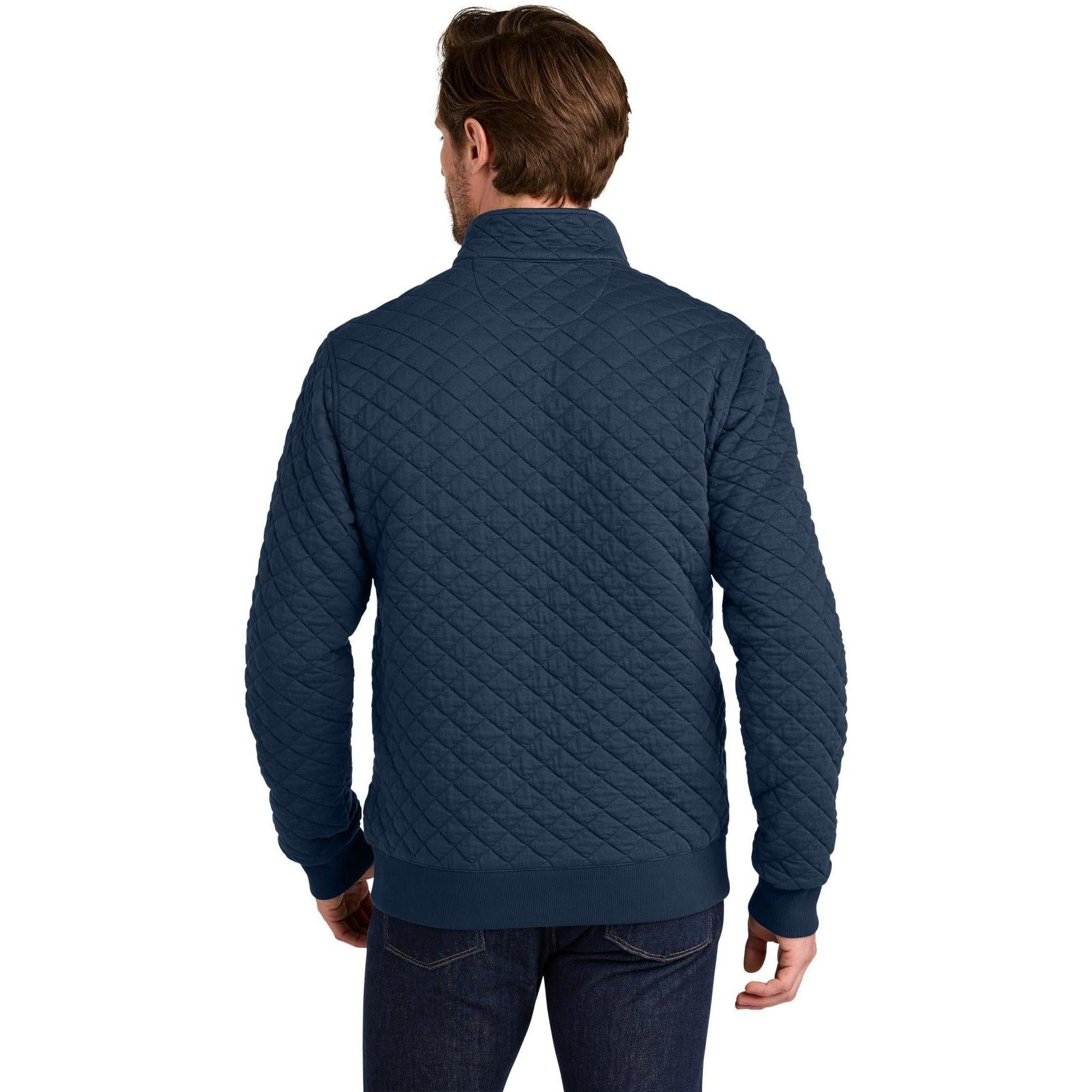 Brooks Brothers Diamond Quilt 1/4-Zip With Your Logo | Thread Logic