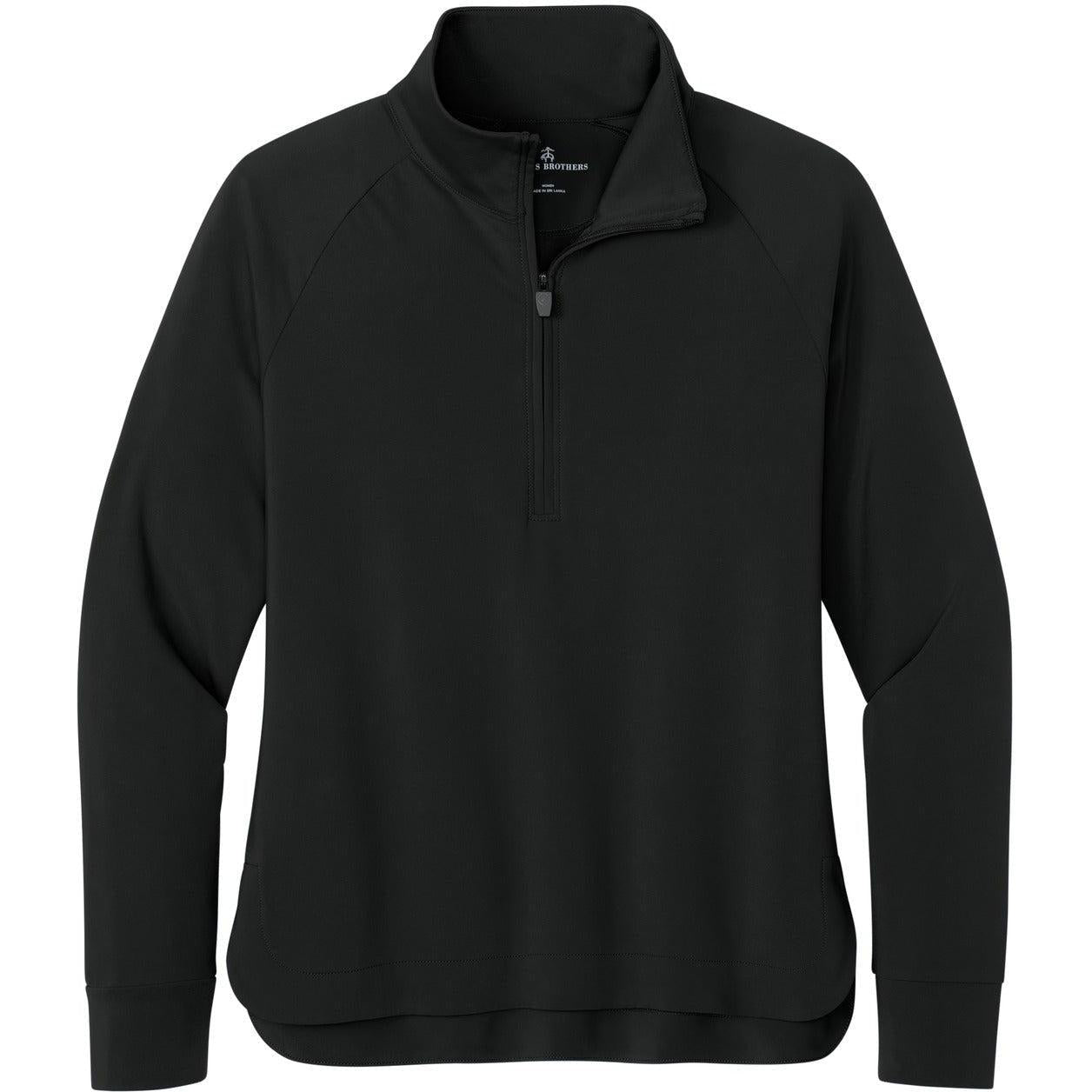 りー Brooks Brothers Ladies Luxe Performance 1/4-Zip BB18215