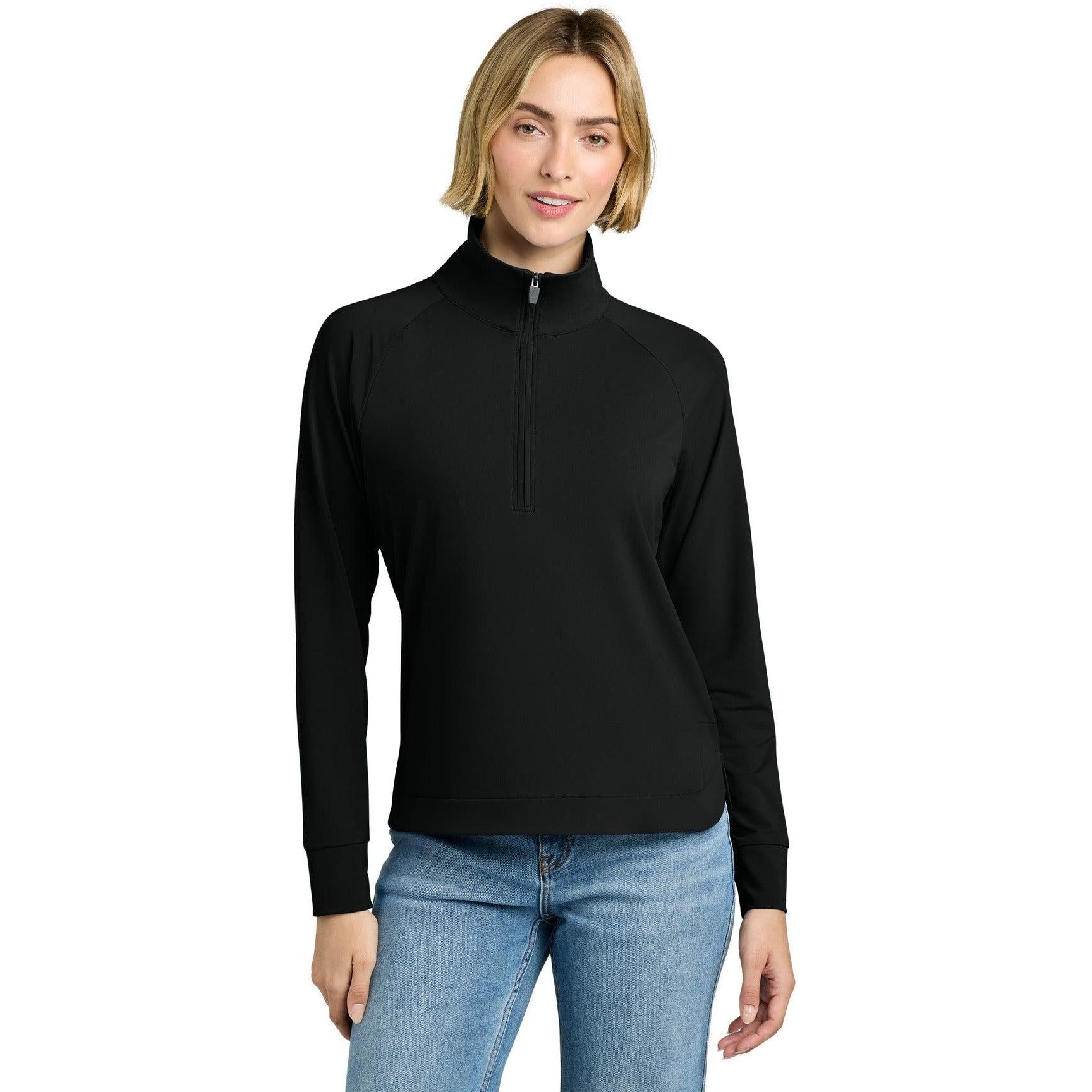 Brooks Brothers Ladies Luxe Performance 1/4-Zip BB18215