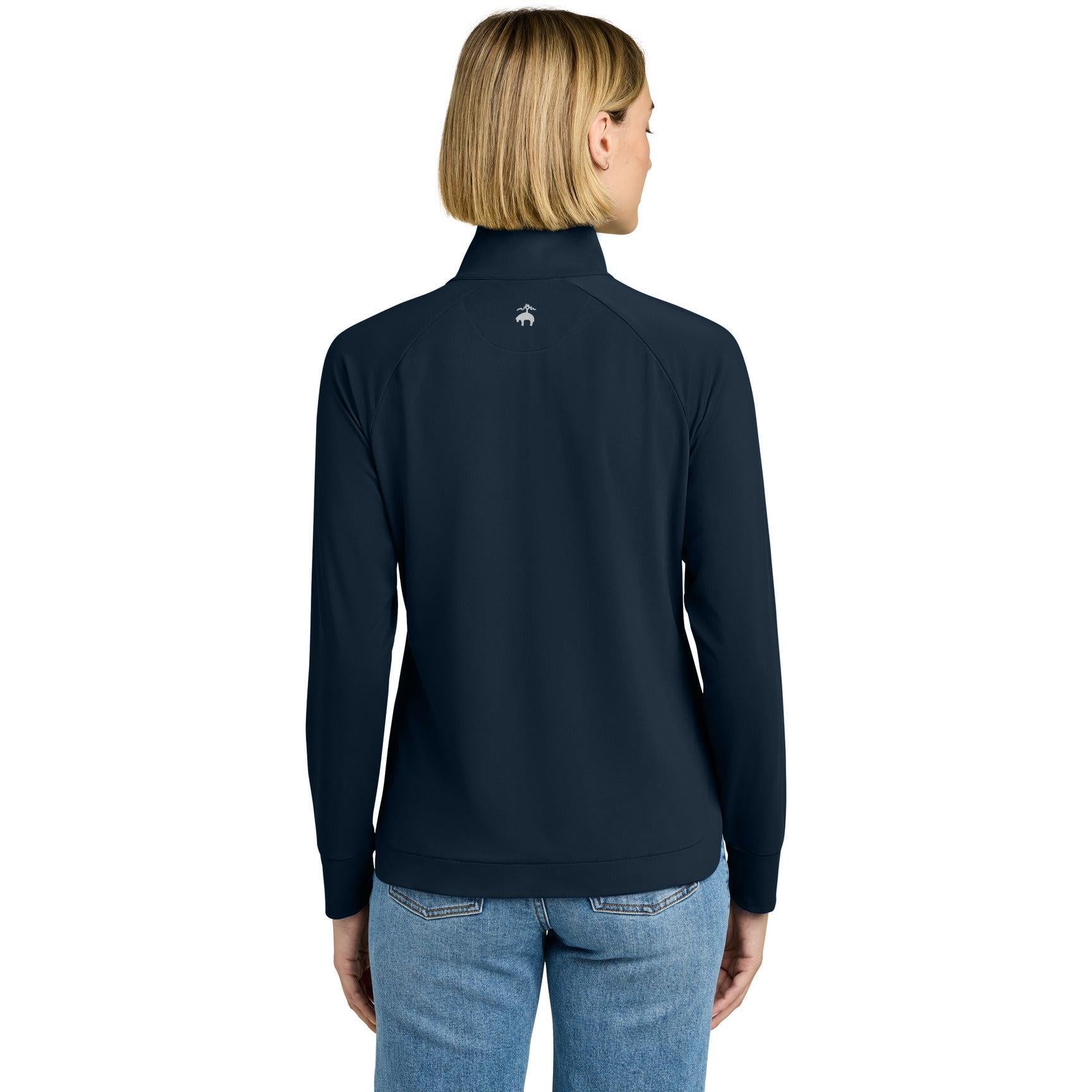 Brooks Brothers Ladies Luxe Performance 1/4-Zip BB18215
