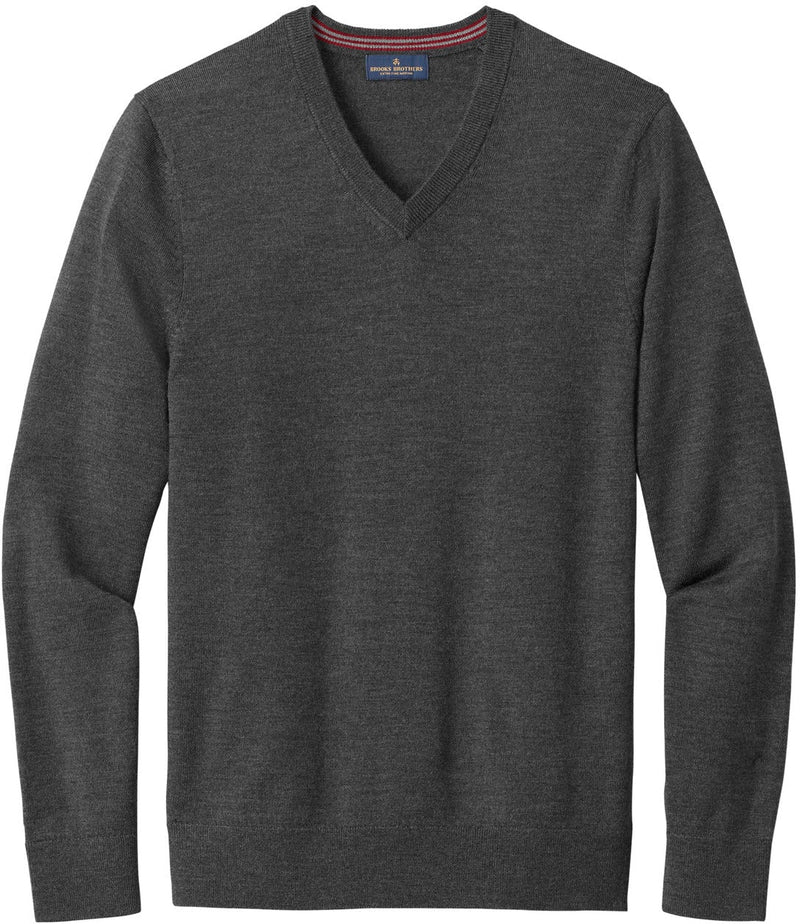 OUTLET-Brooks Brothers Washable Merino V-Neck Sweater