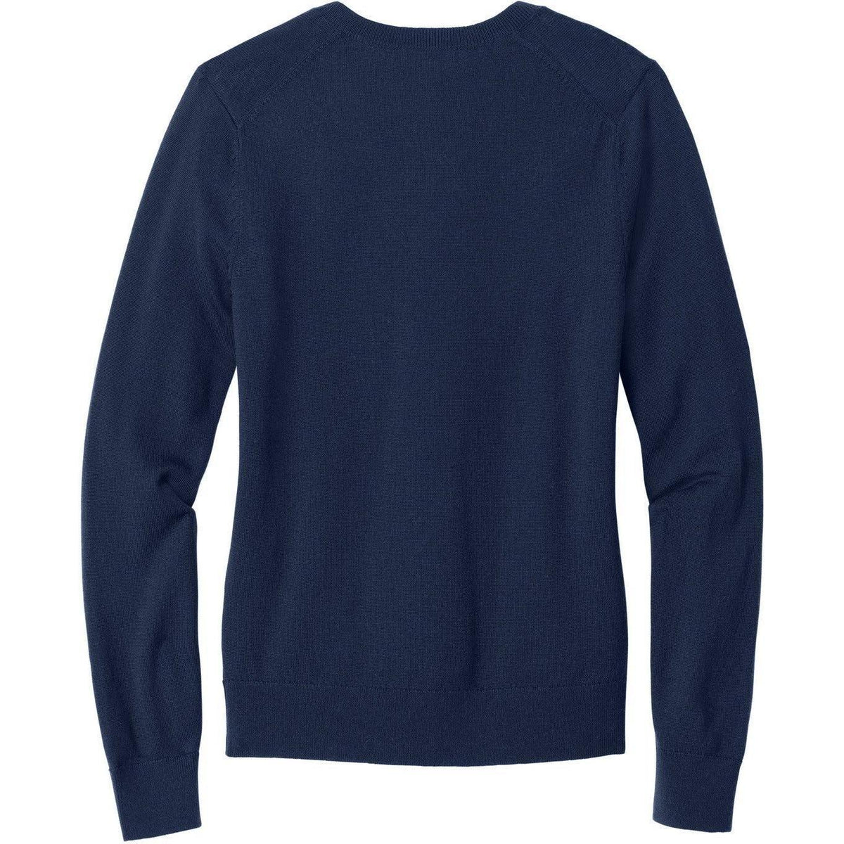no-logo Brooks Brothers Women's Washable Merino V-Neck Sweater-Brooks Brothers-Thread Logic