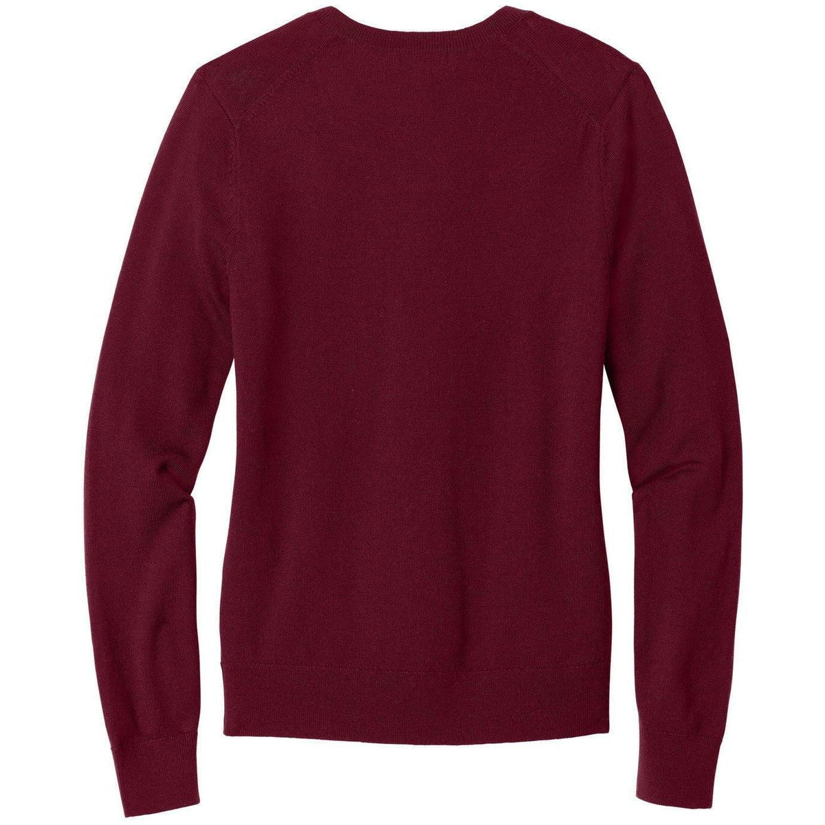 no-logo Brooks Brothers Women's Washable Merino V-Neck Sweater-Brooks Brothers-Thread Logic