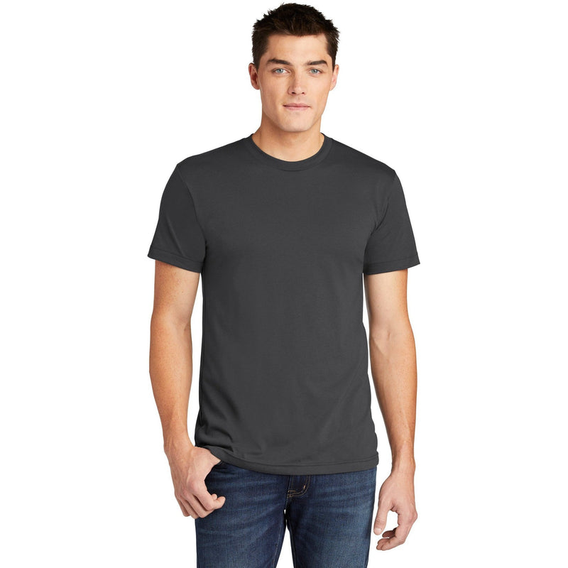 no-logo CLOSEOUT - American Apparel Poly-Cotton T-Shirt-American Apparel-Asphalt-XS-Thread Logic