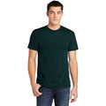 no-logo CLOSEOUT - American Apparel Poly-Cotton T-Shirt-American Apparel-Black Aqua-XS-Thread Logic