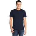 no-logo CLOSEOUT - American Apparel Poly-Cotton T-Shirt-American Apparel-Navy-XS-Thread Logic