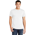 no-logo CLOSEOUT - American Apparel Poly-Cotton T-Shirt-American Apparel-White-XS-Thread Logic