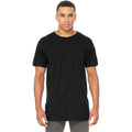 no-logo CLOSEOUT - BELLA+CANVAS Men's Long Body Urban Tee-Bella&Canvas-Black-S-Thread Logic