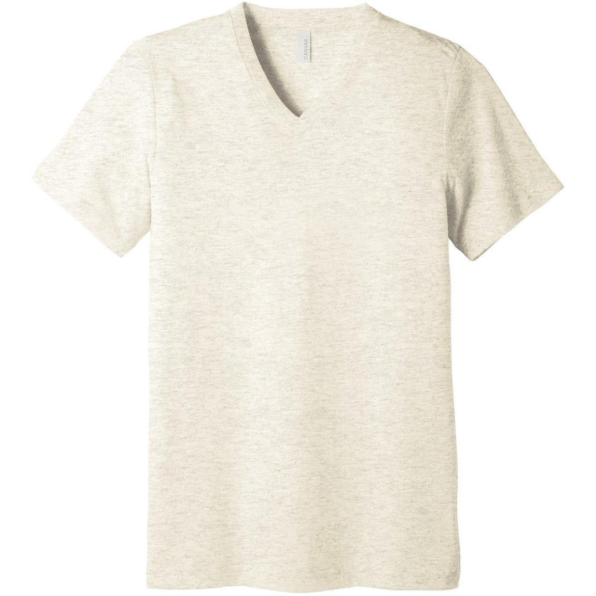 no-logo Bella+Canvas Triblend Short Sleeve V-Neck Tee