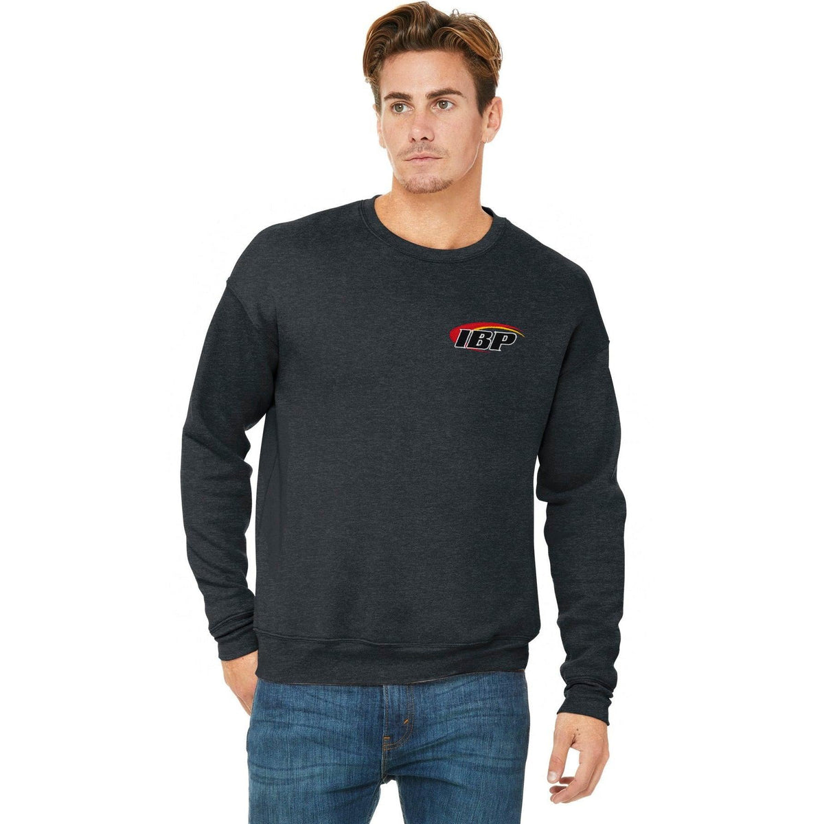 no-logo Bella+Canvas Sponge Fleece Drop Shoulder Sweatshirt-Regular-Bella&Canvas-Thread Logic