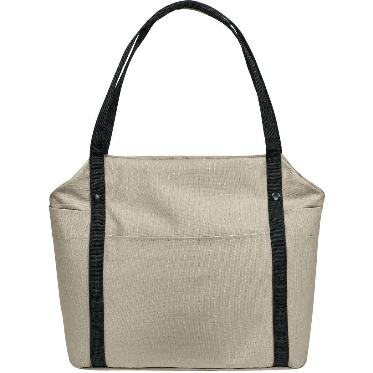 no-logo Port Authority Matte Oxford Tote