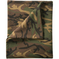 no-logo CLOSEOUT - Port & Company Core Fleece Camo Sweatshirt Blanket-Port & Company-Military Camo-OSFA-Thread Logic