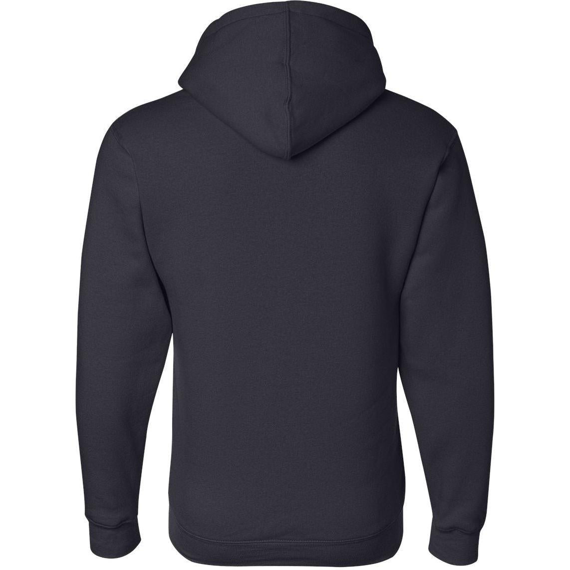 no-logo Bayside USA-Made FullZip Hooded Sweatshirt-Full Zips-Bayside-Thread Logic