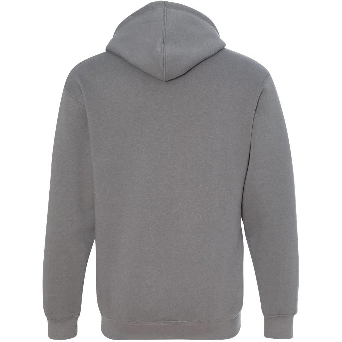 no-logo Bayside USA-Made FullZip Hooded Sweatshirt-Full Zips-Bayside-Thread Logic