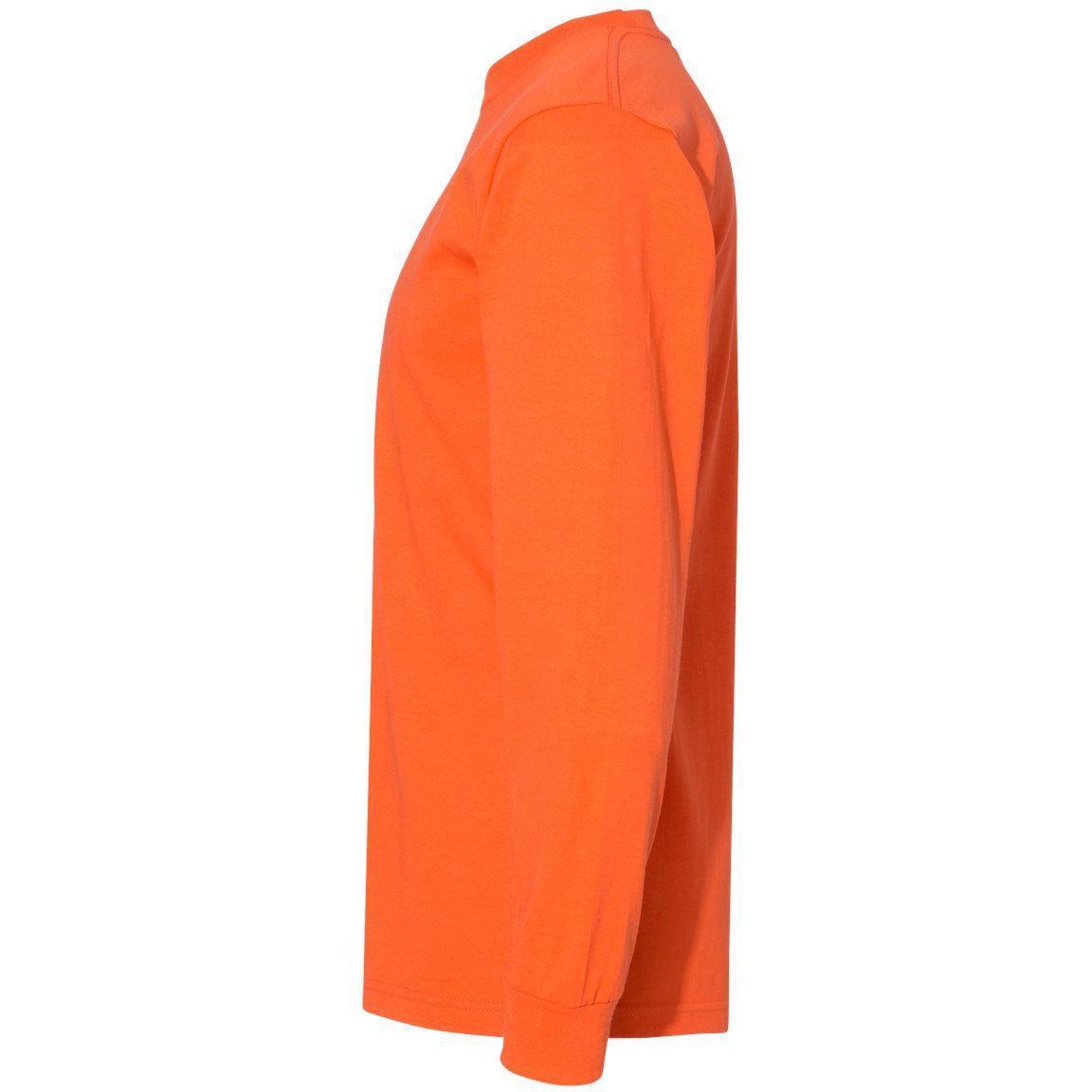 no-logo Bayside USA-Made Long Sleeve TShirt -Men's T Shirts-Bayside-Thread Logic