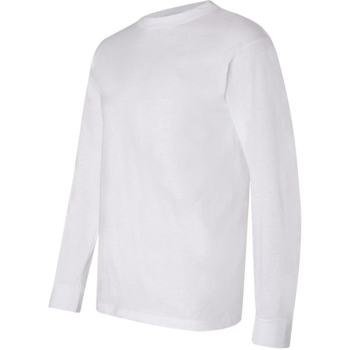 no-logo Bayside USA-Made Long Sleeve TShirt -Men's T Shirts-Bayside-Thread Logic