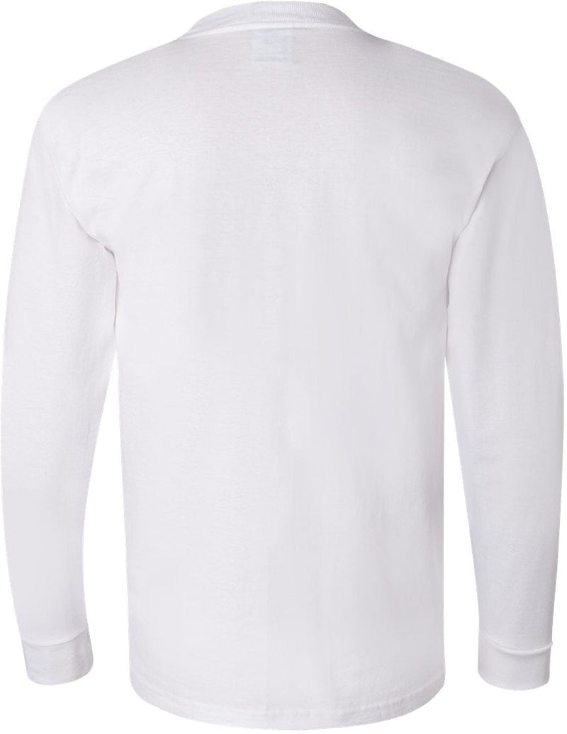 no-logo Bayside USA-Made Long Sleeve TShirt -Men's T Shirts-Bayside-Thread Logic