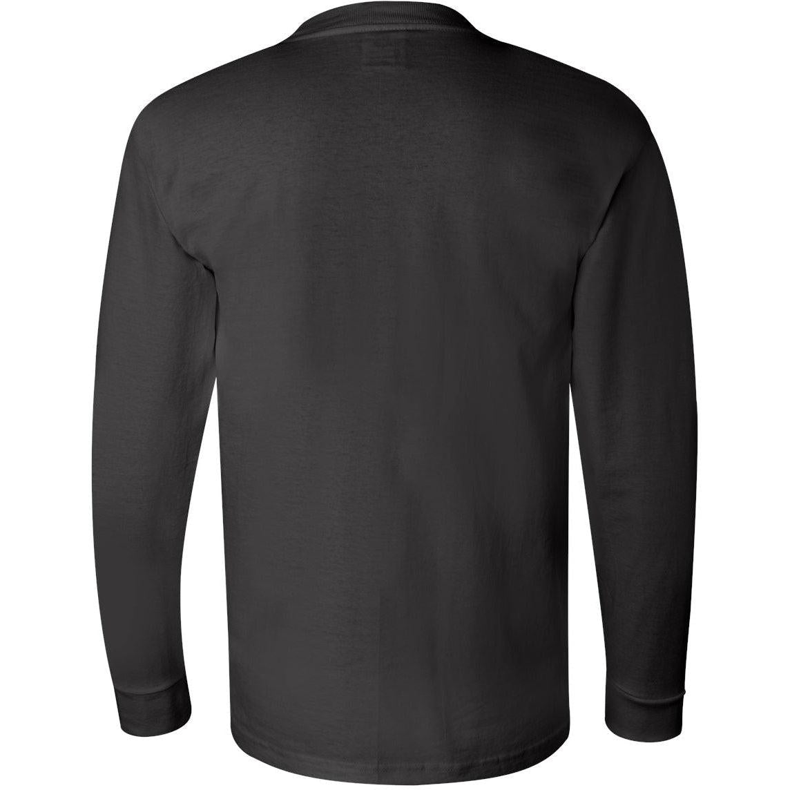 no-logo Bayside USA-Made Long Sleeve TShirt -Men's T Shirts-Bayside-Thread Logic