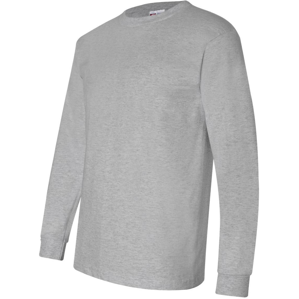 no-logo Bayside USA-Made Long Sleeve TShirt -Men's T Shirts-Bayside-Thread Logic