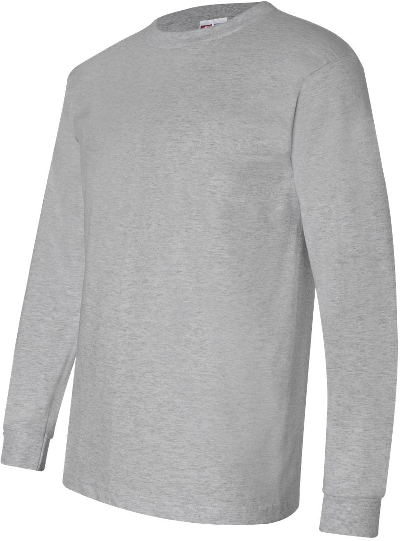 no-logo Bayside USA-Made Long Sleeve TShirt -Men's T Shirts-Bayside-Thread Logic