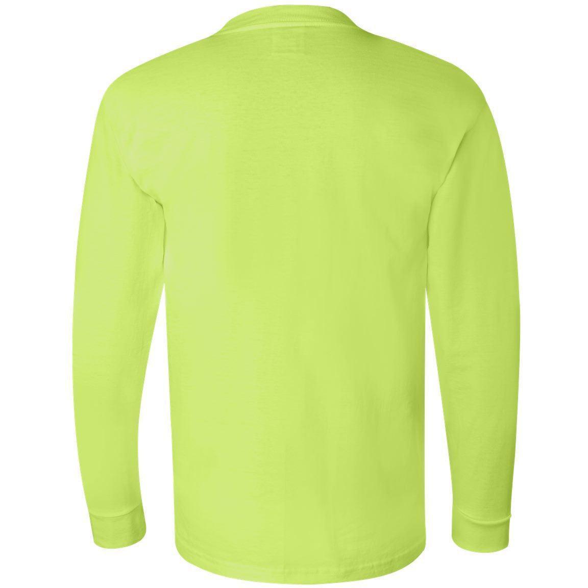 no-logo Bayside USA-Made Long Sleeve TShirt -Men's T Shirts-Bayside-Thread Logic