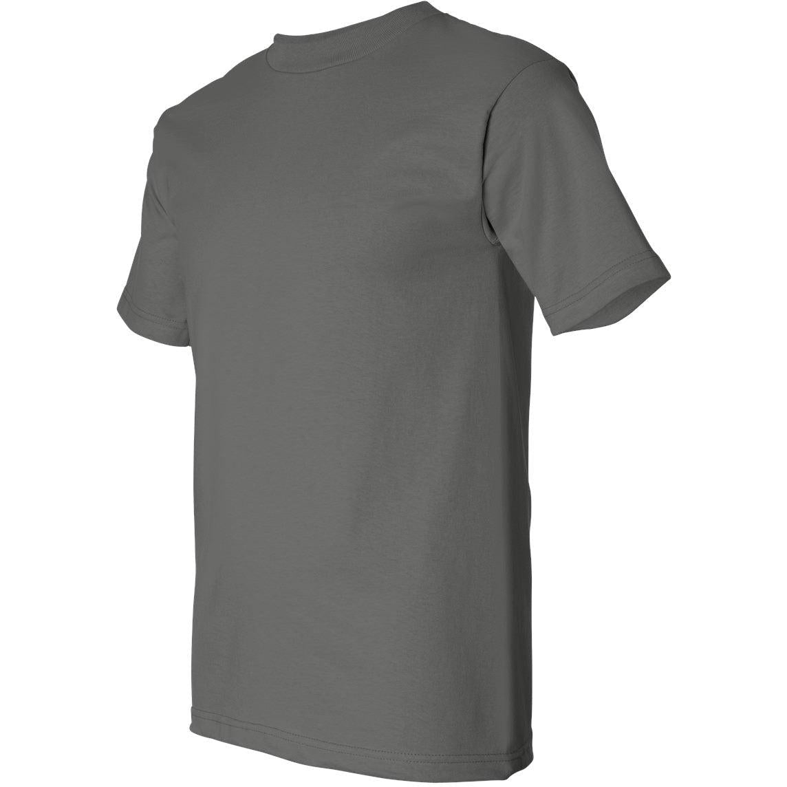 no-logo Bayside USA-Made Short Sleeve TShirt-Polos-Bayside-Thread Logic