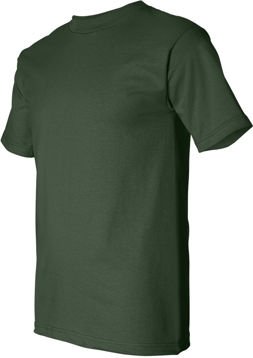 no-logo Bayside USA-Made Short Sleeve TShirt-Men's T Shirts-Bayside-Thread Logic