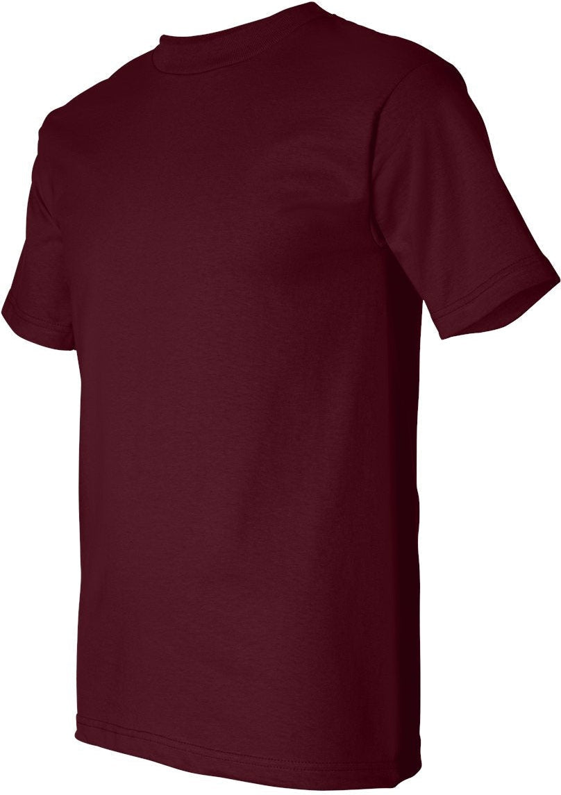 no-logo Bayside USA-Made Short Sleeve TShirt-Men's T Shirts-Bayside-Thread Logic