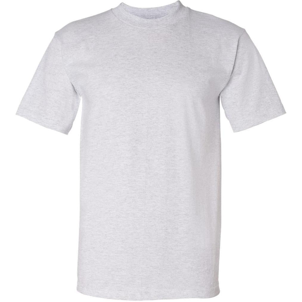 no-logo Bayside USA-Made Short Sleeve TShirt-Polos-Bayside-Ash-S-Thread Logic