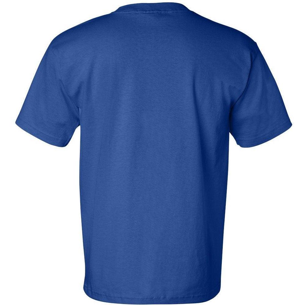 no-logo Bayside USA-Made Short Sleeve TShirt with a Pocket-Polos-Bayside-Thread Logic