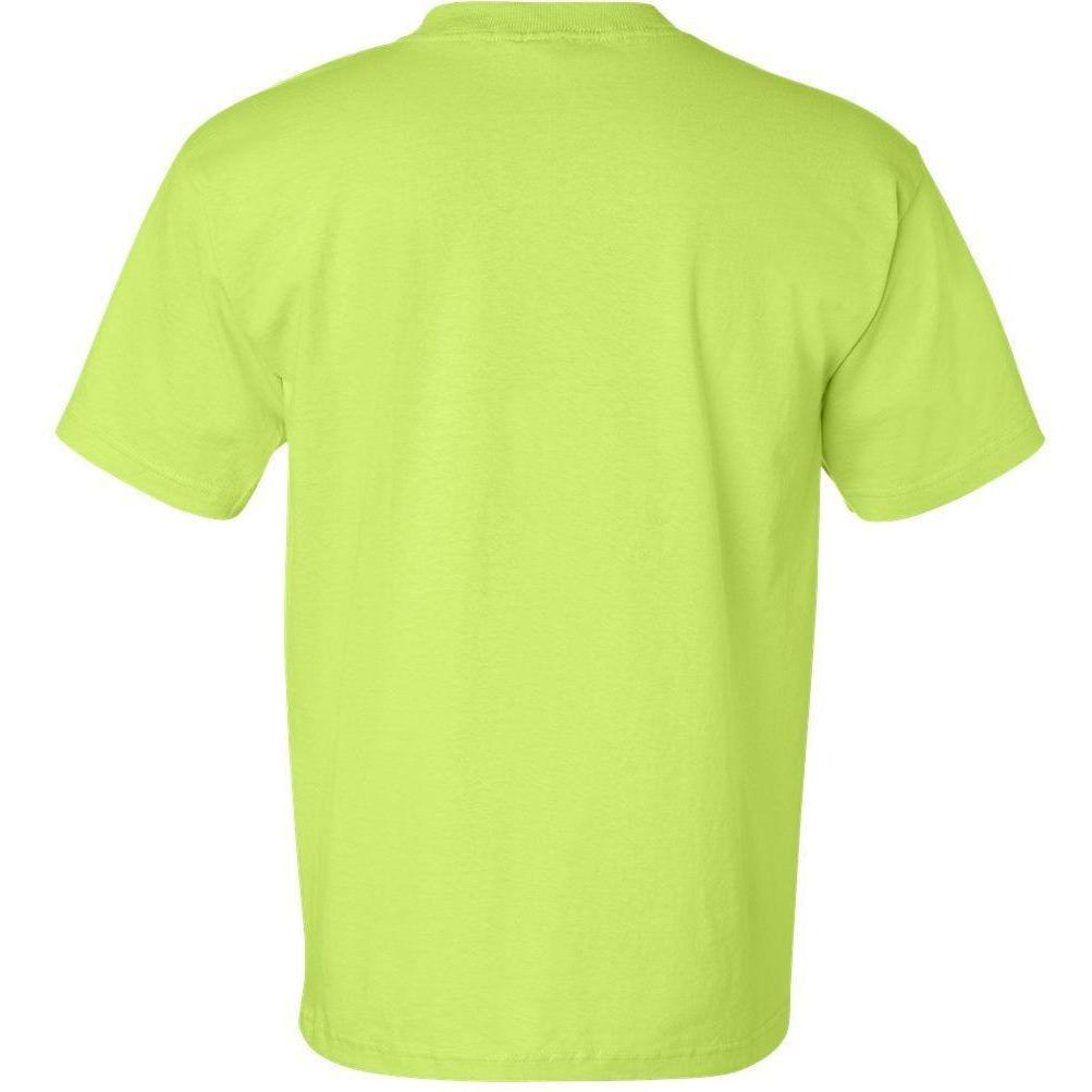 no-logo Bayside USA-Made Short Sleeve TShirt with a Pocket-Polos-Bayside-Thread Logic