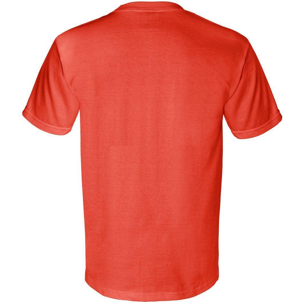 no-logo Bayside Union-Made Short Sleeve TShirt with a Pocket-Polos-Bayside-Thread Logic