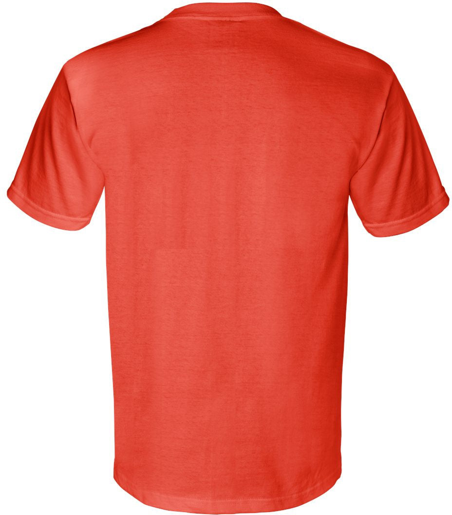 no-logo Bayside Union-Made Short Sleeve TShirt with a Pocket-Men's T Shirts-Bayside-Thread Logic