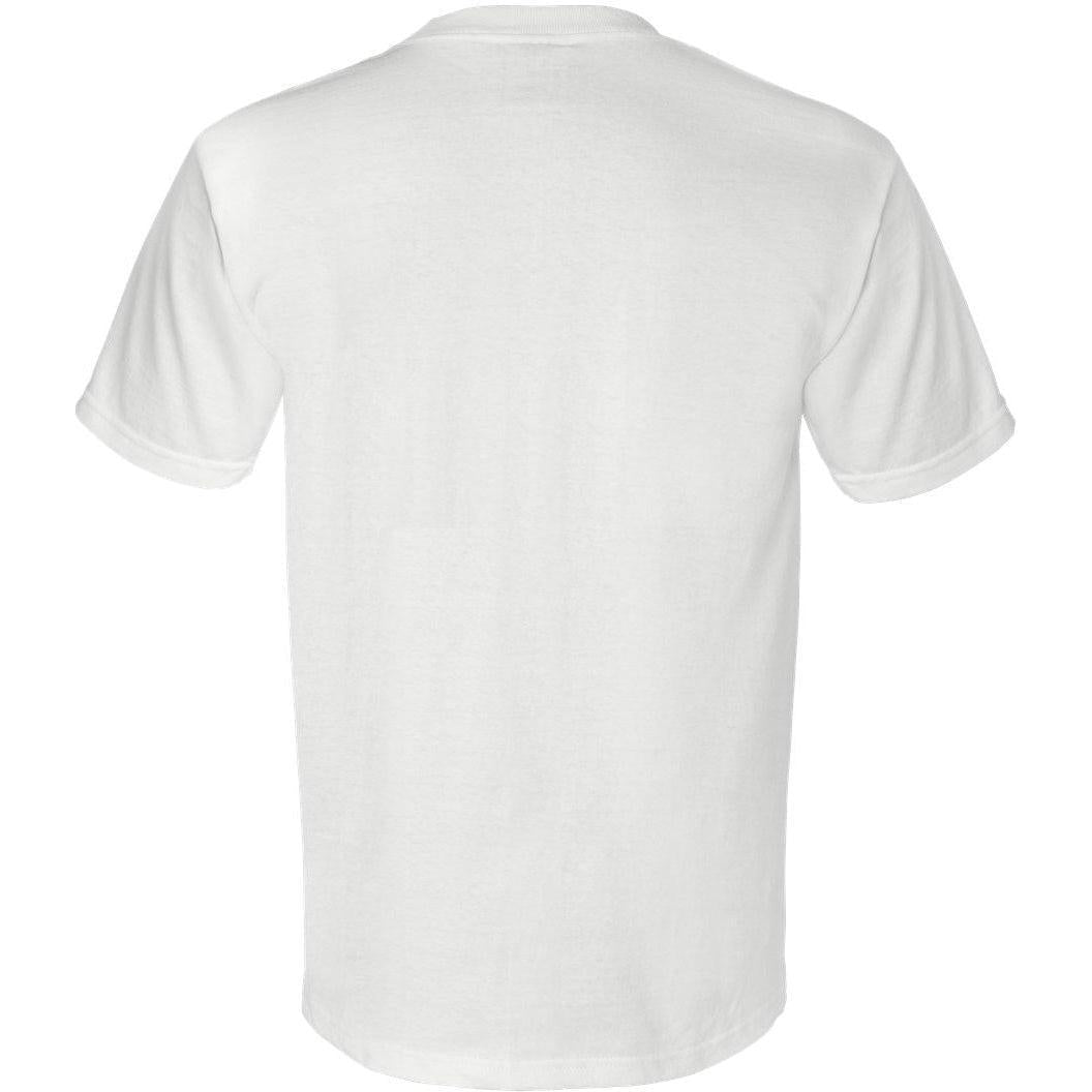 no-logo Bayside Union-Made Short Sleeve TShirt with a Pocket-Polos-Bayside-Thread Logic