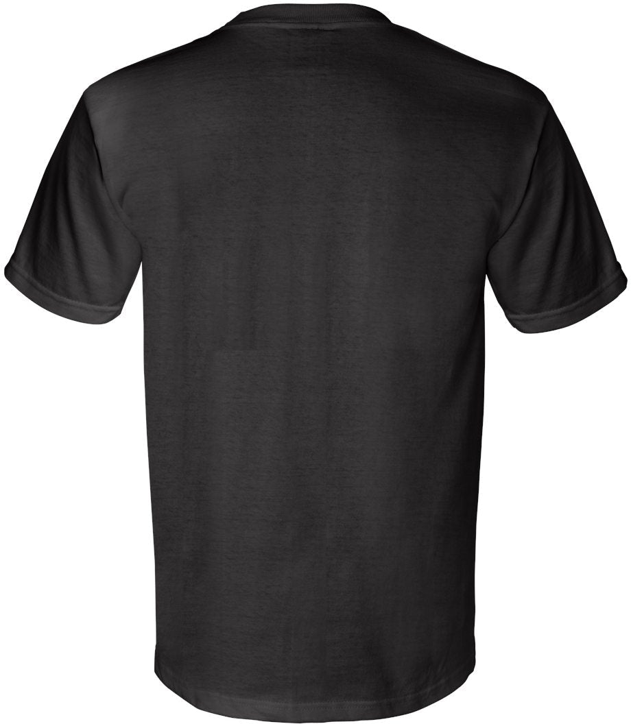 no-logo Bayside Union-Made Short Sleeve TShirt with a Pocket-Men's T Shirts-Bayside-Thread Logic