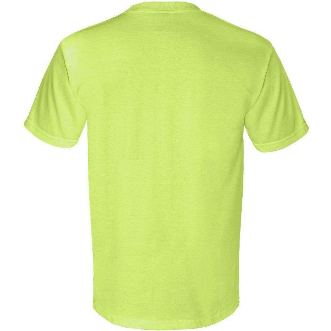 no-logo Bayside Union-Made Short Sleeve TShirt with a Pocket-Polos-Bayside-Thread Logic