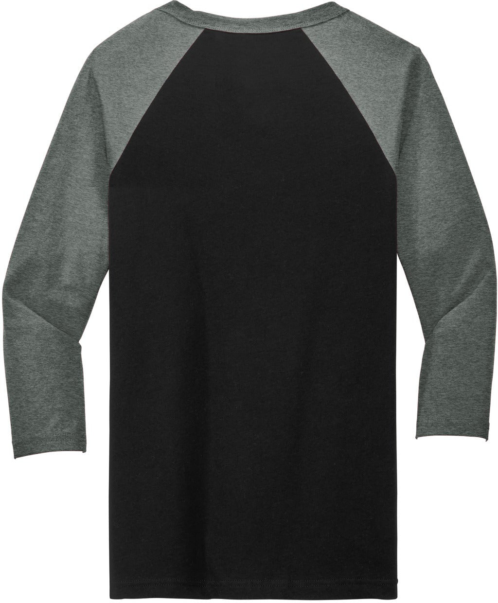 no-logo Bella+Canvas 3/4-Sleeve Baseball Tee-Regular-Bella&Canvas-Thread Logic
