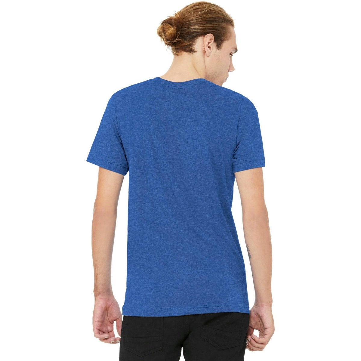 no-logo Bella+Canvas Heather CVC Short Sleeve Tee-Regular-Bella&Canvas-Thread Logic