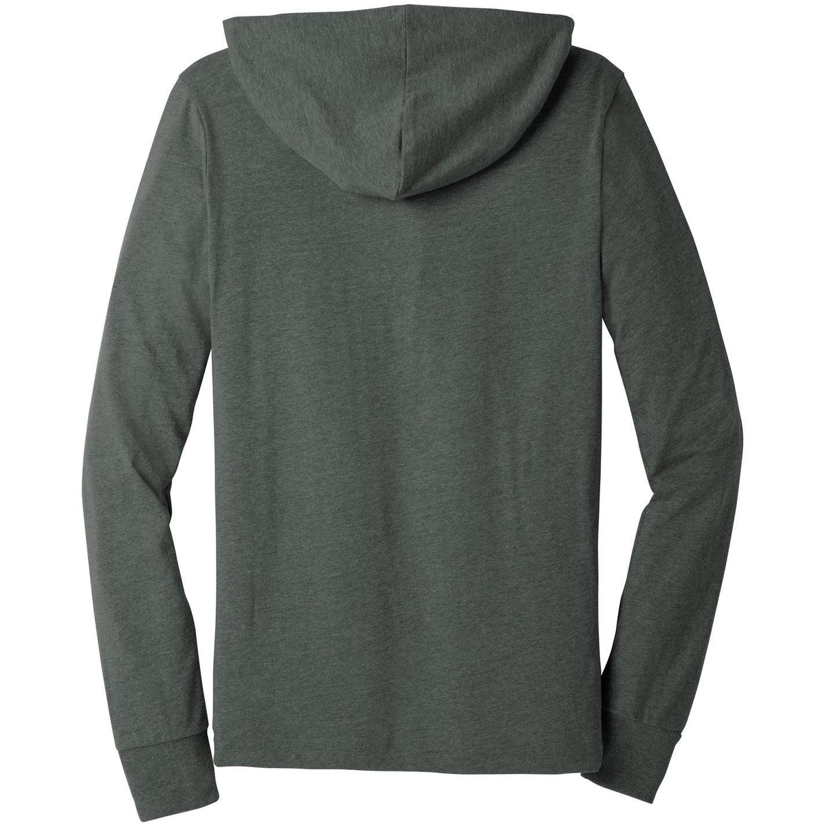 no-logo Bella+Canvas Jersey Long Sleeve Hoodie-Regular-Bella&Canvas-Thread Logic