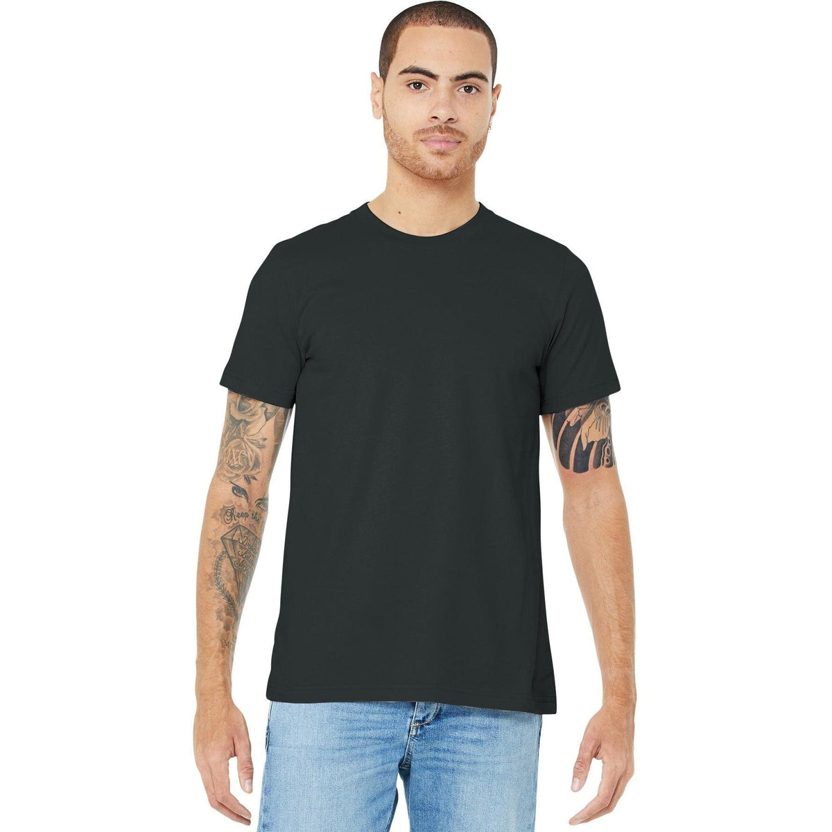 no-logo Bella+Canvas Jersey Short Sleeve Tee-Regular-Bella&Canvas-Thread Logic
