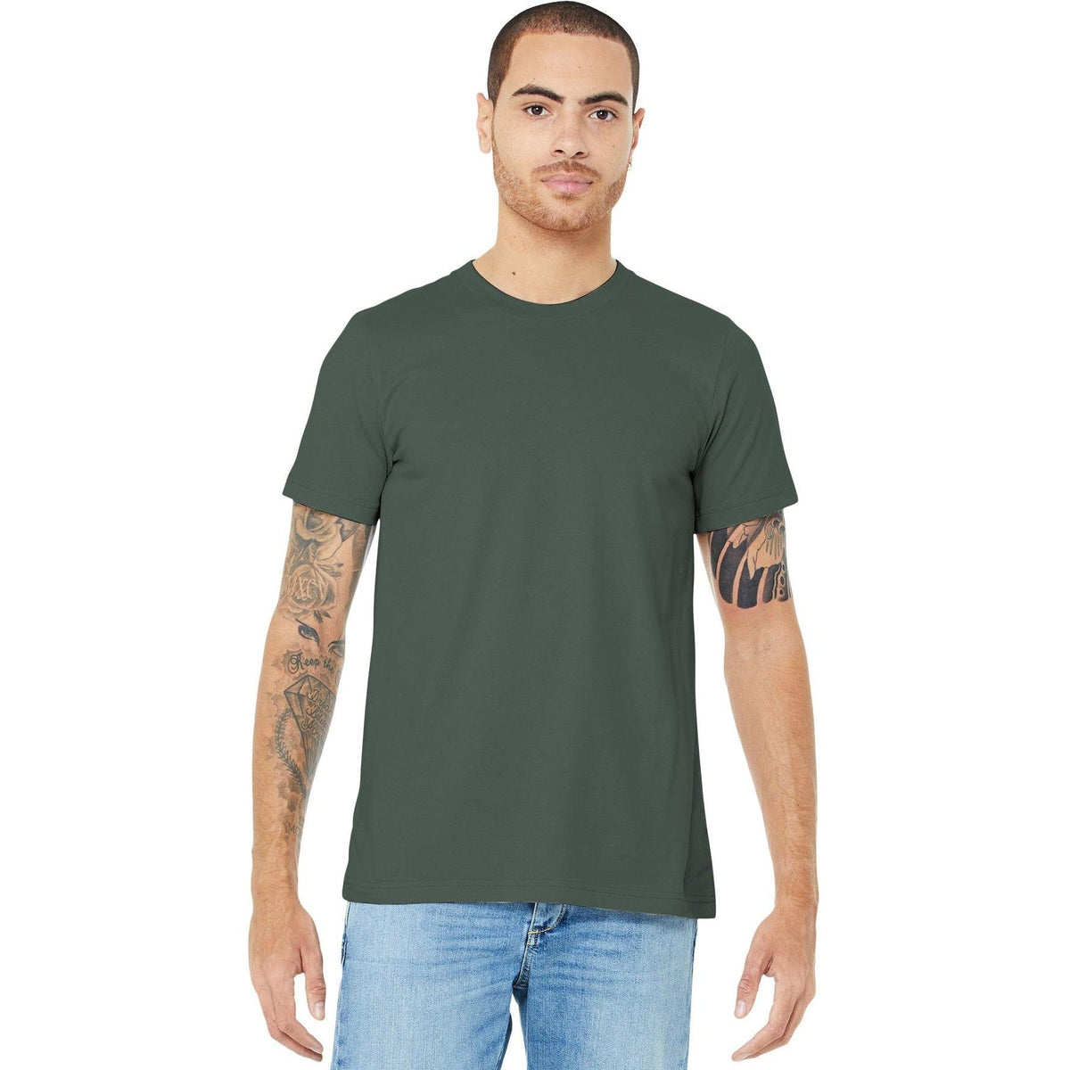 no-logo Bella+Canvas Jersey Short Sleeve Tee-Regular-Bella&Canvas-Thread Logic