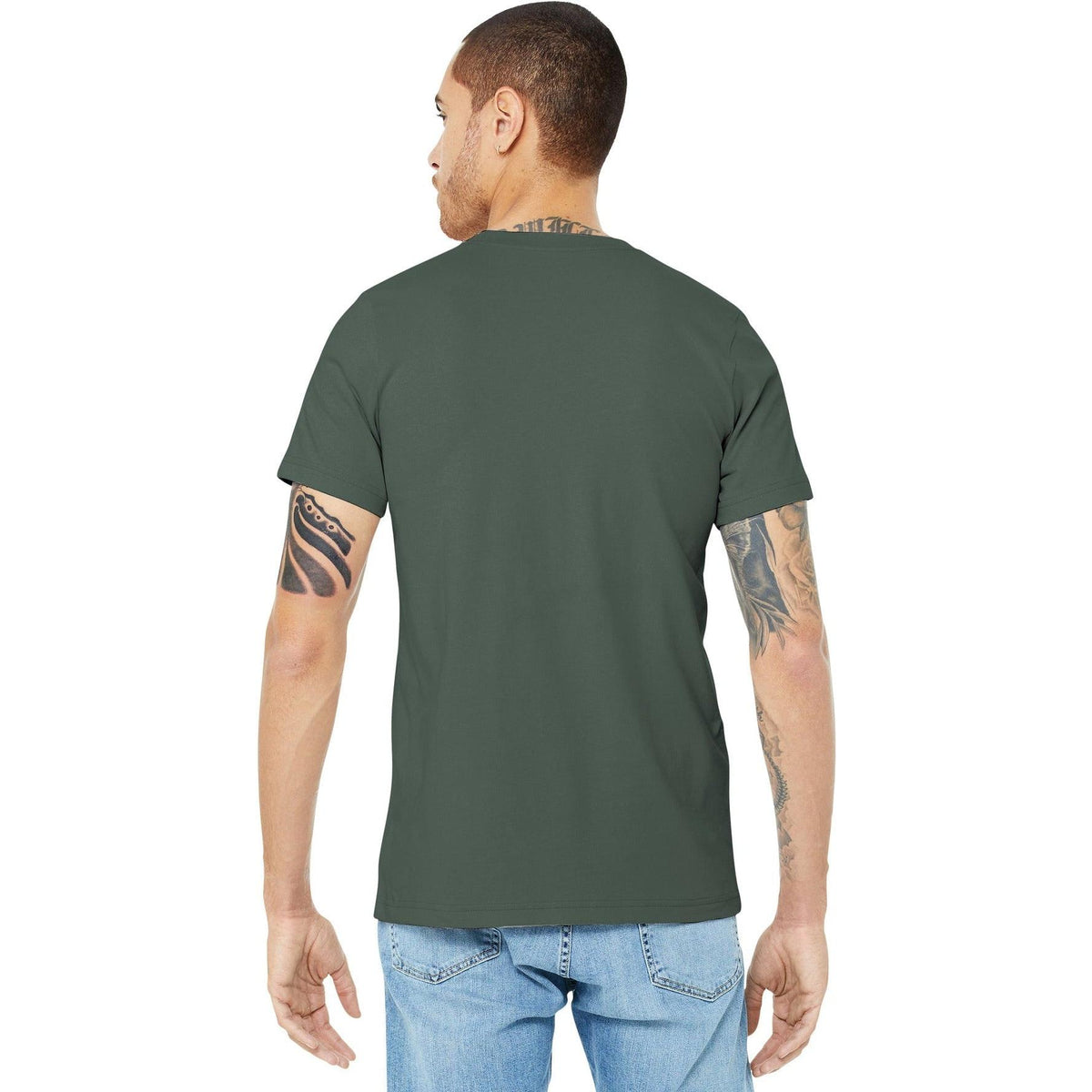 no-logo Bella+Canvas Jersey Short Sleeve Tee-Regular-Bella&Canvas-Thread Logic