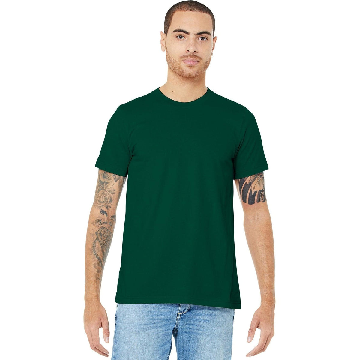 no-logo Bella+Canvas Jersey Short Sleeve Tee-Regular-Bella&Canvas-Thread Logic