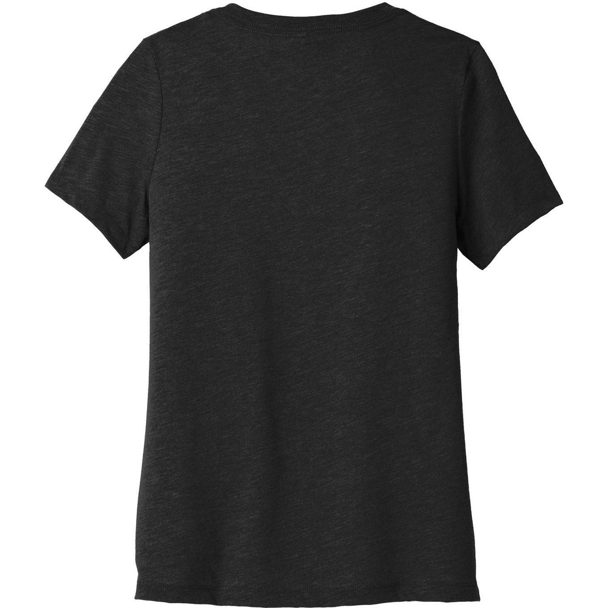 no-logo Bella+Canvas Ladies Relaxed Heather CVC V-Neck Tee-Regular-Bella&Canvas-Thread Logic
