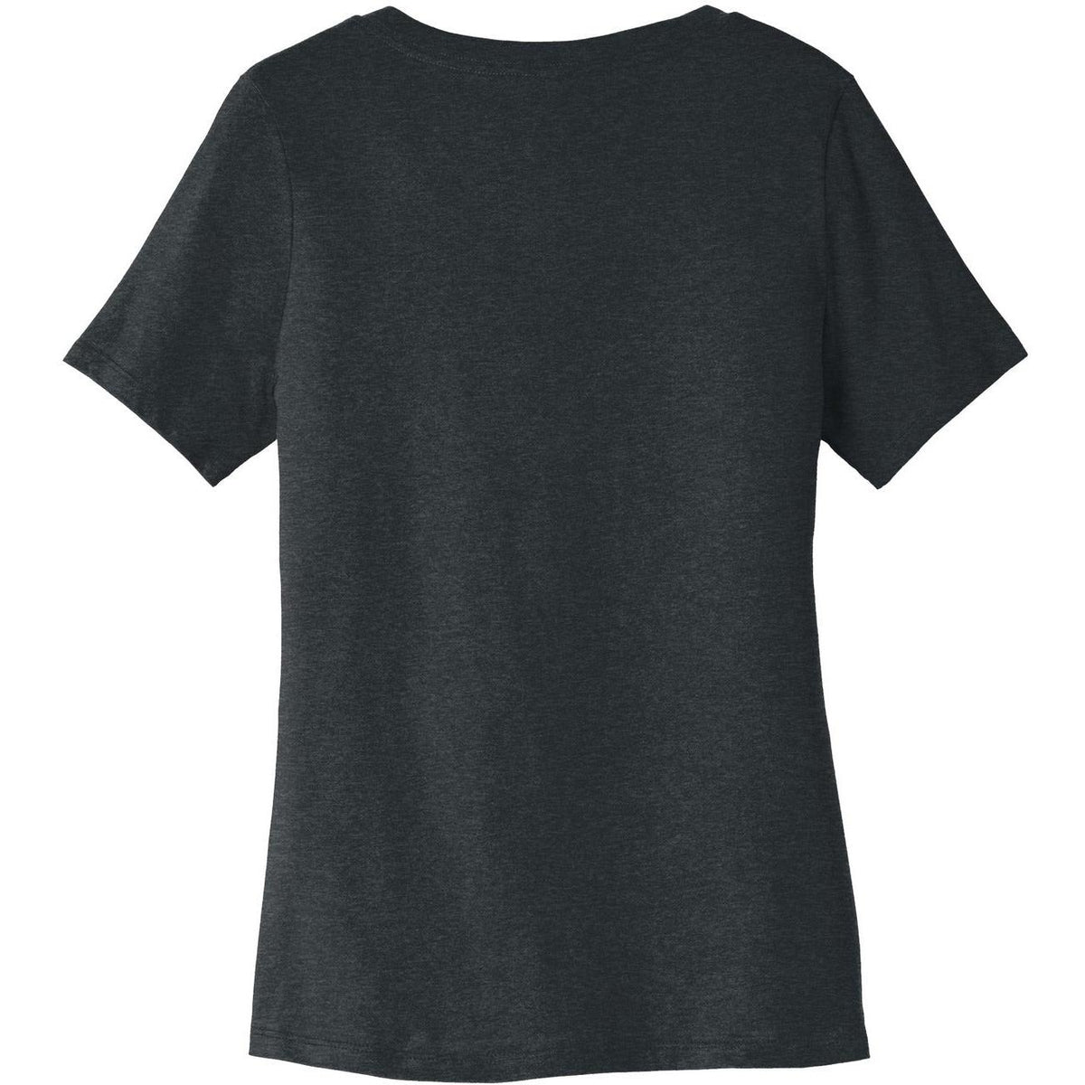 no-logo Bella+Canvas Ladies Relaxed Heather CVC V-Neck Tee-Regular-Bella&Canvas-Thread Logic