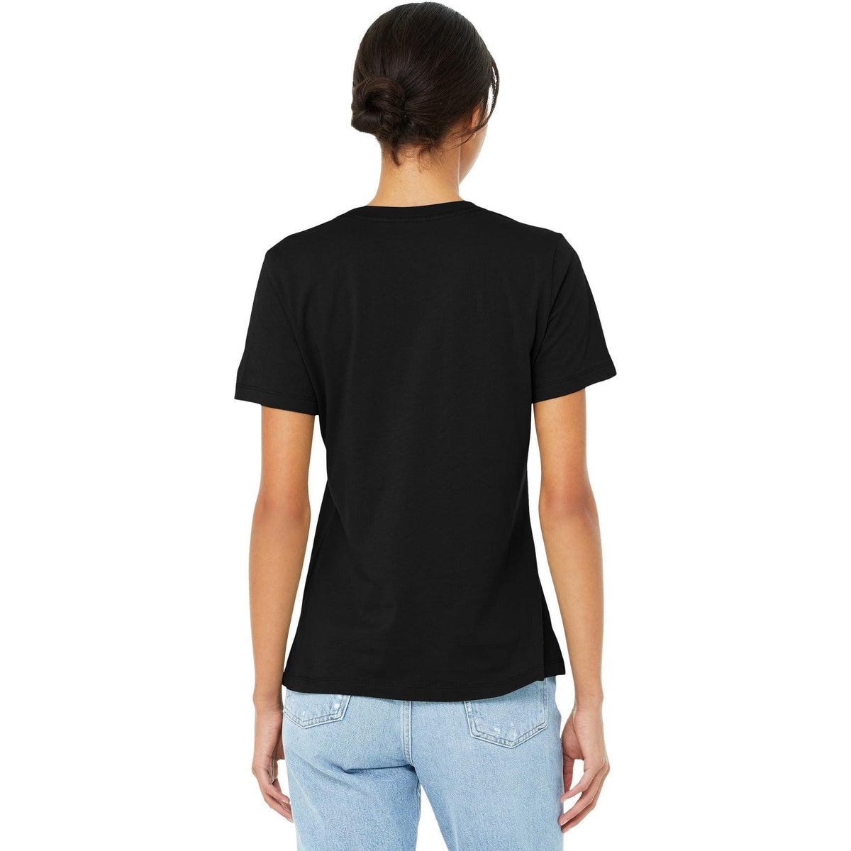 no-logo Bella+Canvas Ladies Relaxed Jersey Short Sleeve Tee-Regular-Bella&Canvas-Thread Logic