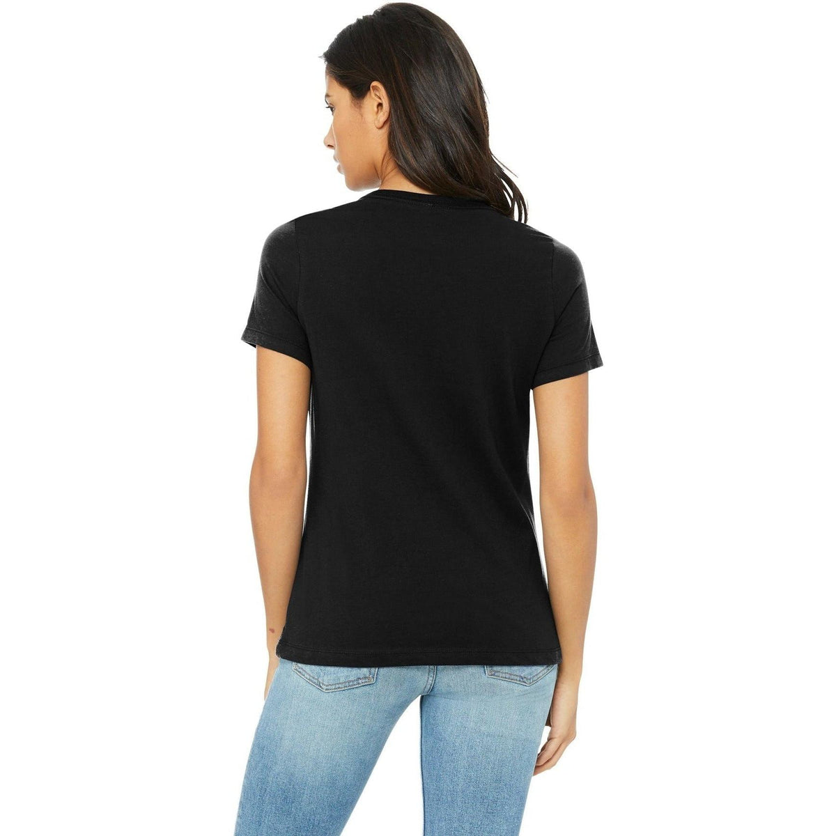 no-logo Bella+Canvas Ladies Relaxed Triblend Tee-Regular-Bella&Canvas-Thread Logic