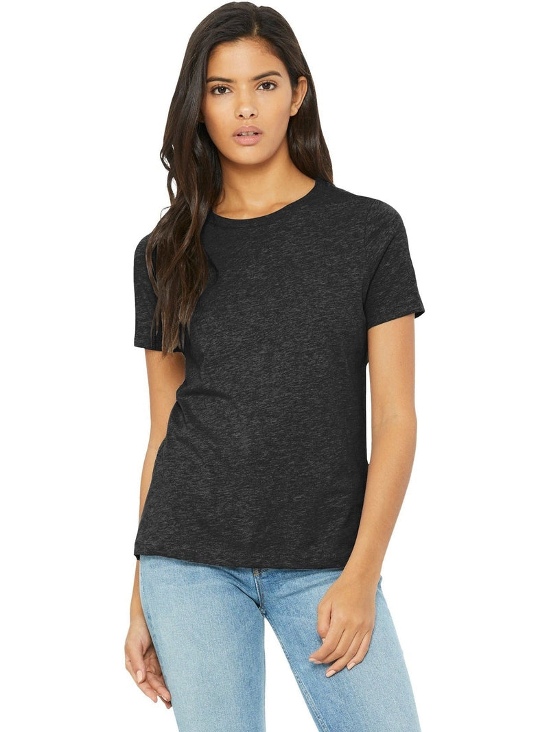 no-logo Bella+Canvas Ladies Relaxed Triblend Tee-Regular-Bella&Canvas-Thread Logic